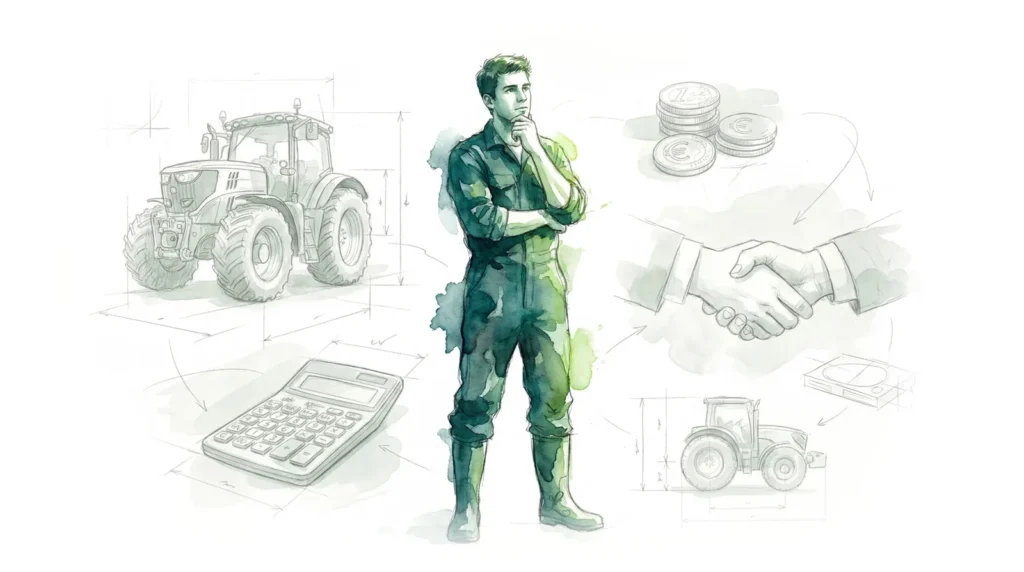Landtechnik kaufen oder leasen: Entscheidungshilfe